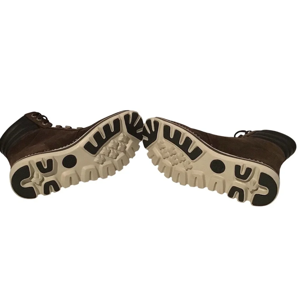 Timberland Women's 6‎ In Conan's Lace Up Dark Brown Suede Ankle Hiking Boots